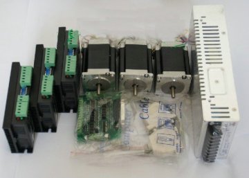 1 Pcs Power Supply 3 Axis Nema 23 Stepper Motor Kits