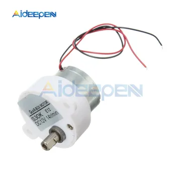 DC 12V 14RPM 2 Wires Electric Brushless DC Motor High Torque Gear Motor Geared Box S30K Reduction Motor For Electronic Toys Fan