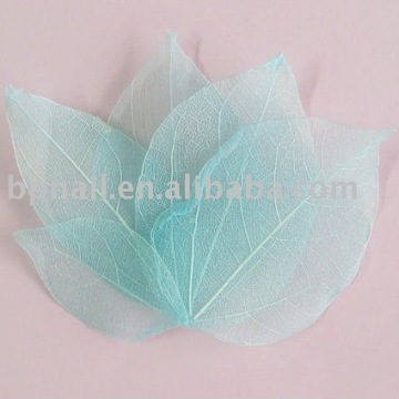 Nail art leaf