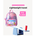 Fashion custom girls rainbow sequin backpack outdoor children's casual backpacks for girls unicorn school kids bag pack