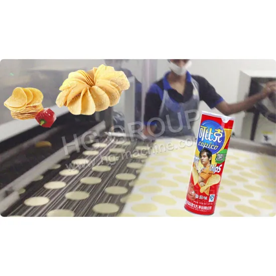 Automatic Small Production Potato Chips Production Line Machine