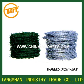barbed iron wire