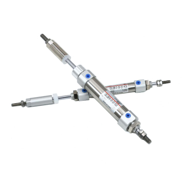 Double Acting CDJ2B & CDJ2D Mini Air Cylinders - Factory Price Pneumatic Spring Loaded Rubber Buffers
