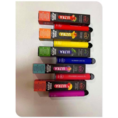 Milan Top Ten Fume Ultra 2500 Puffs Wholesale