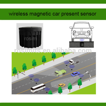 Accurate Wireless magnetic car present detection sensor for intelligent traffic system
