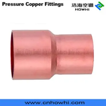 Copper Reducer Coupling for Refrigeration and Plumbing, ASME/ANSI