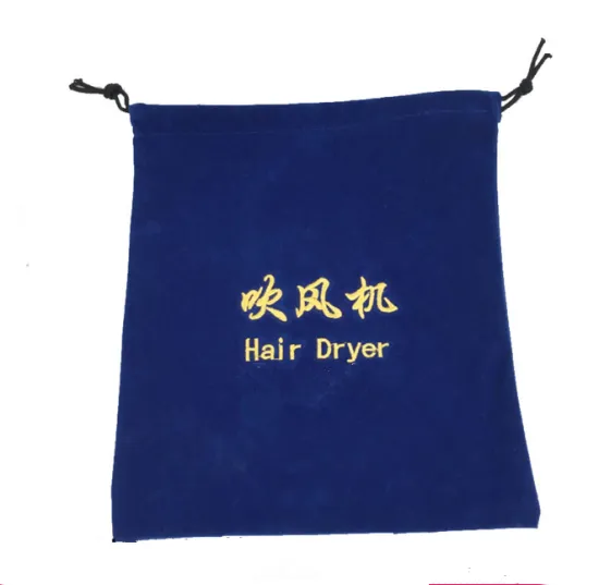 Flannelette hair dryer bags