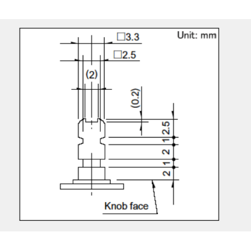 Spun series push switch