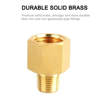 1/2NPT 1/4NPT 1/8NPT brass connector adapter pipe fittings