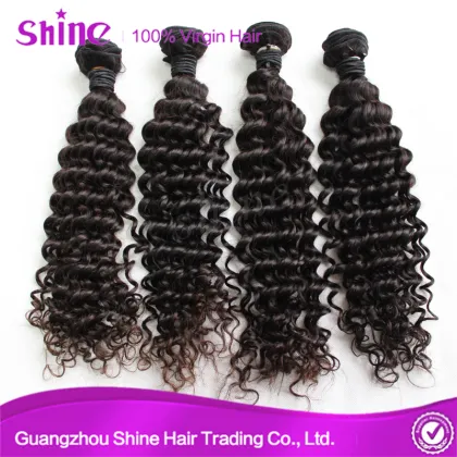 New Mongolian Hair Weave 100% Human Hair Extension