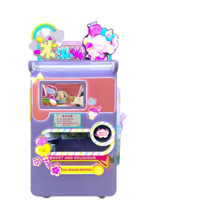 Automatic Commercial Fresh Fruits Vertical Gelato Hard Ice Cream Machine