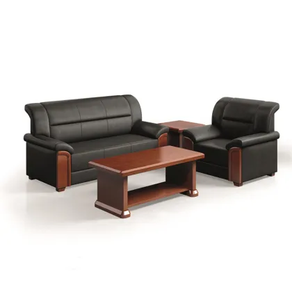 Low Price Executive Office Sofa - Cheap Chinese Synthetic Leather Sofa