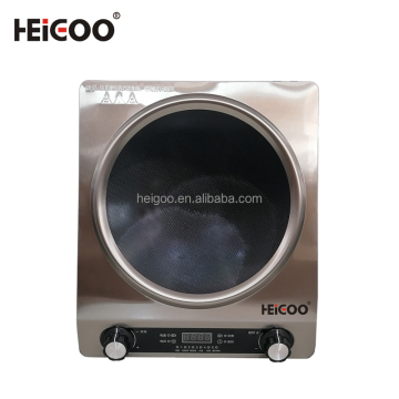 China Cheap Price 3000W Portable Electric IH Induction Wok Cooker for Hot Pot and Cooking