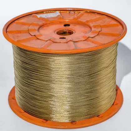 Copper-plated rope steel wire ropes
