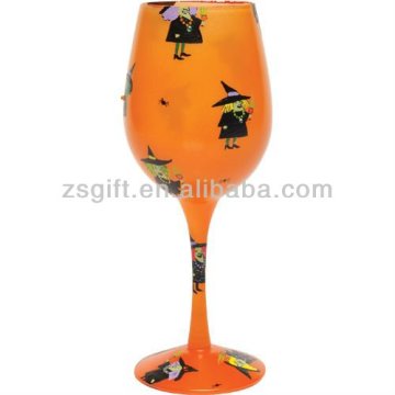 kingly decorative wine glass for halloween decorations