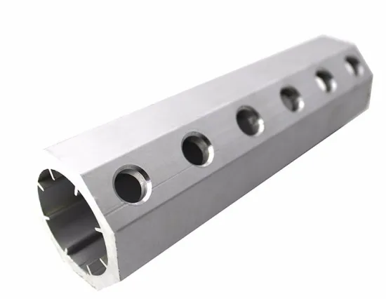 CNC Extruded Aluminum Tube for Mechanical Octagonal Grab