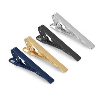 Tie clip for men's necktie clips