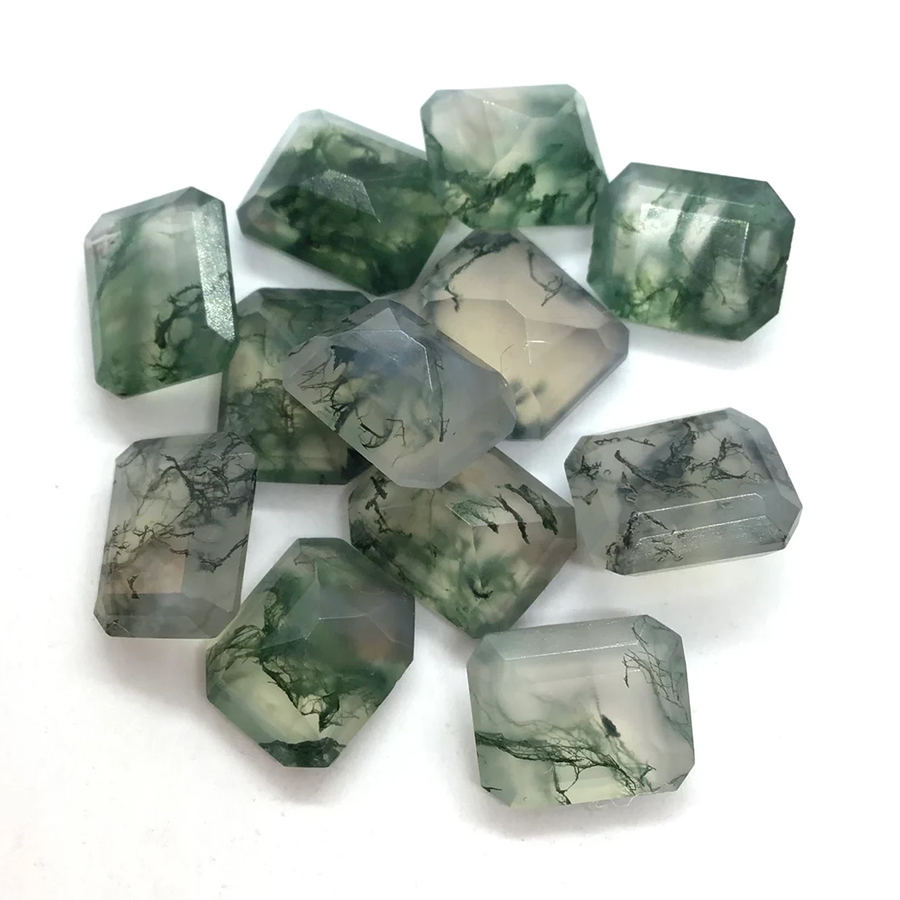 Moss Agate for Bracelet Making