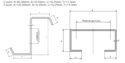 CZ Purlin Roll Forming Machine: Steel Frame and Purlin Making Machinery