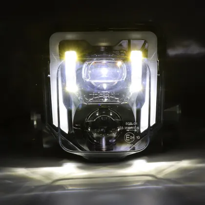 Dirt Bike Enduro Motorcycle 78W White DRL Headlights for Husqvarna 2017-2021