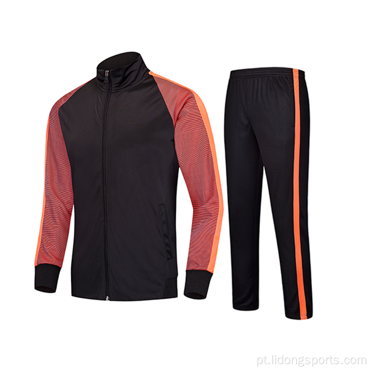 Novo design de roupas esportivas de design esportivo, jogando de massa de suor de jogging