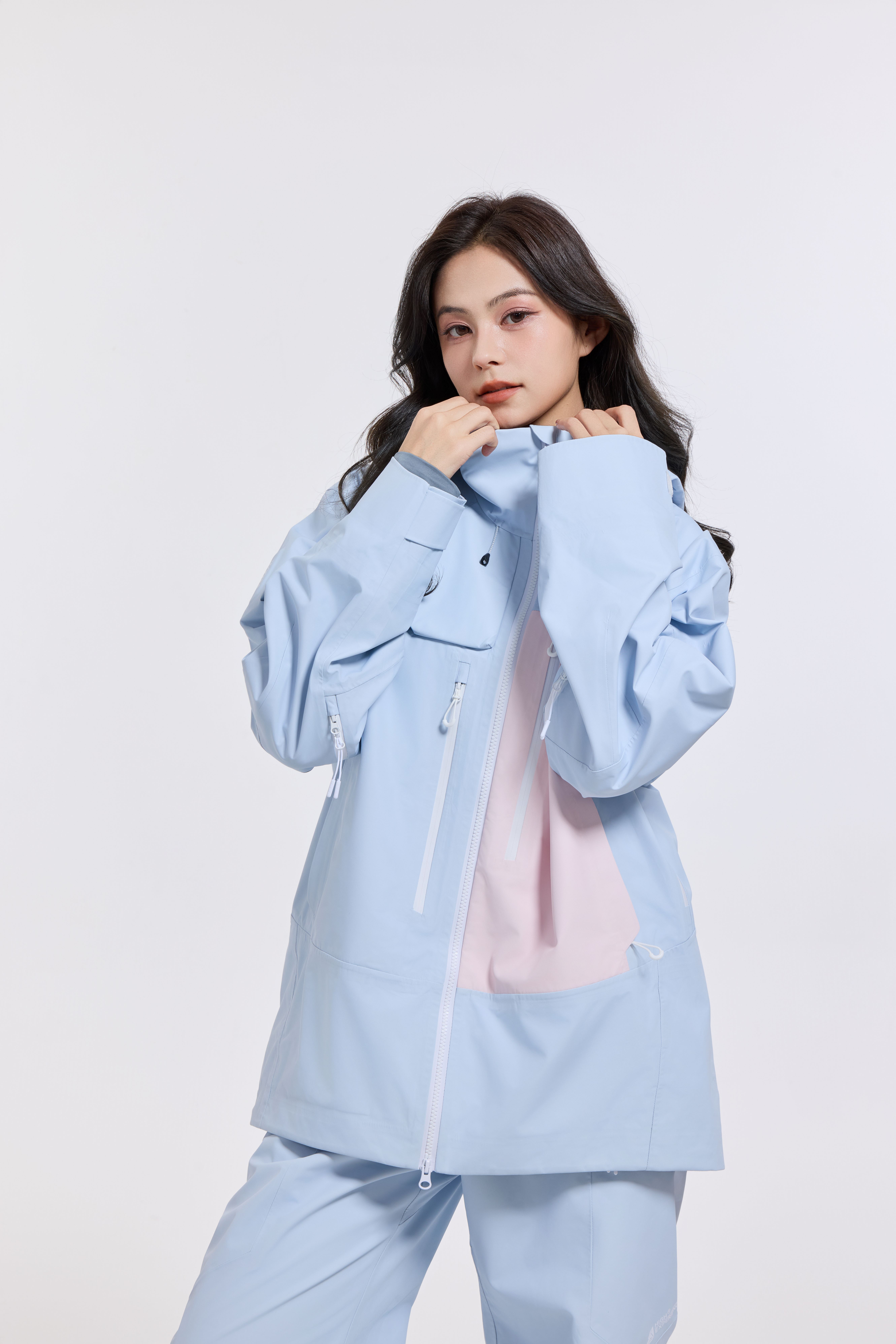 Skiwear women waterproof professional men snowboard jacket