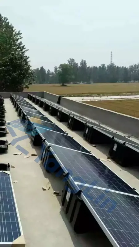 Solar Panel Mounting System for Flat Roofs