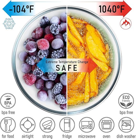 Stackable and space saving nested glass bowl