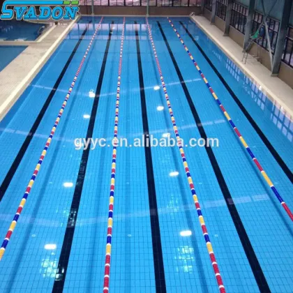 Factory price swimming pool color lane rope swimming pool lane markers pool lane rope
