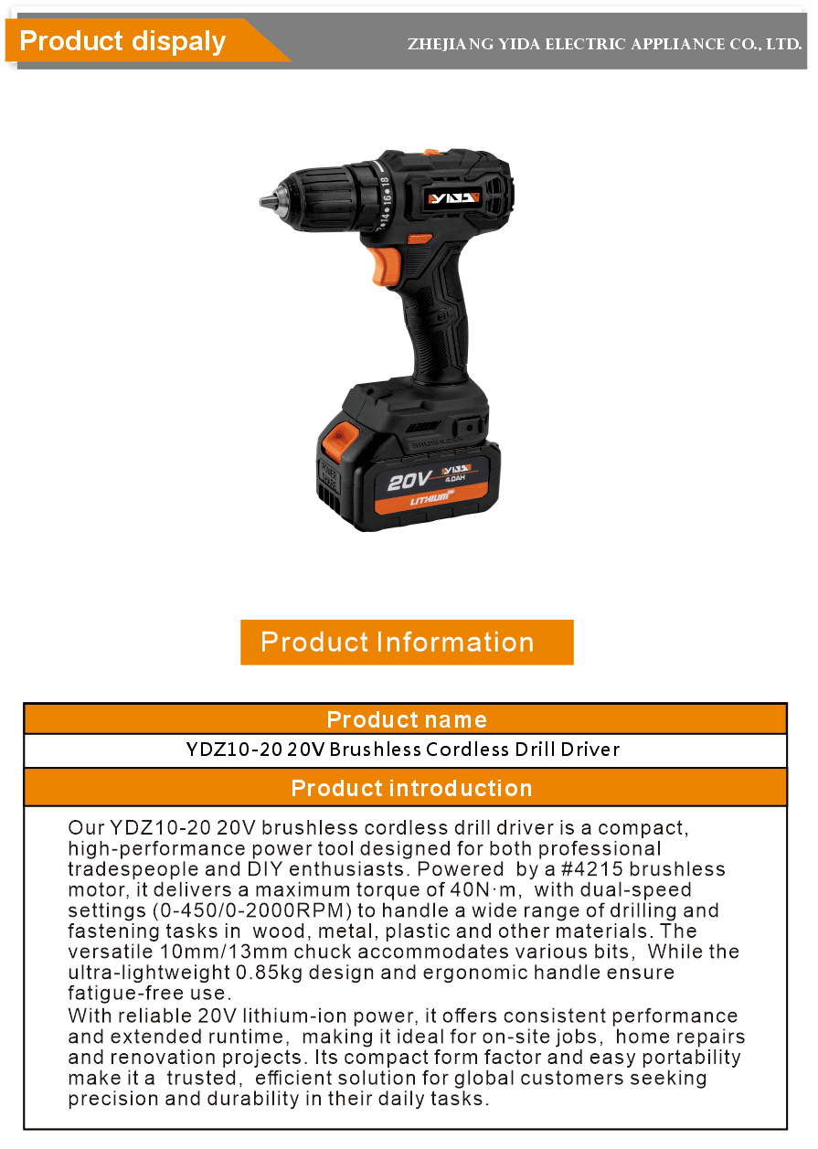 Efficient Drill Driver