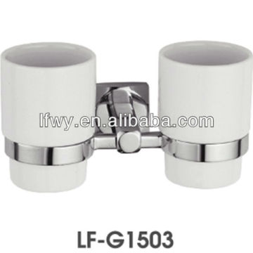 2013Made In China Luofa Bathroom Accessories Double Cup Tumbler Holder