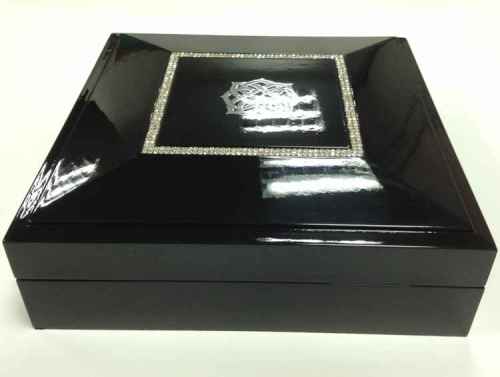 Cristalli di lusso Regalo da date in legno scatole da imballaggio