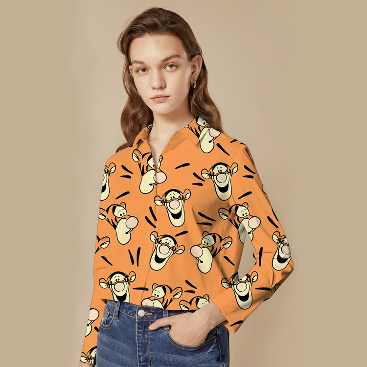 Digital Printing Fabric Gentleman