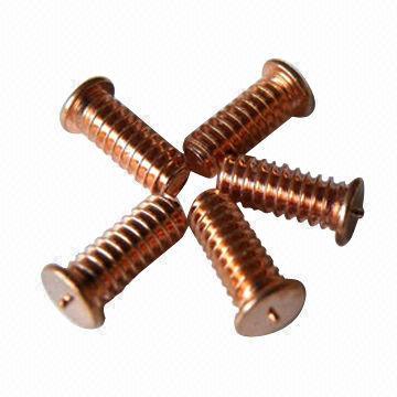 CD soldadura montantes de acero con recubrimiento de cobre