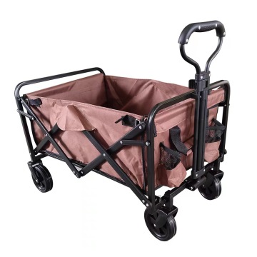 collapsible folding cart with wheels