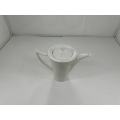 kettle Ceramic white with lid