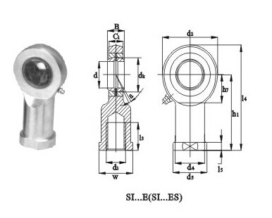 Rod Ends Bearings SI-ES Series