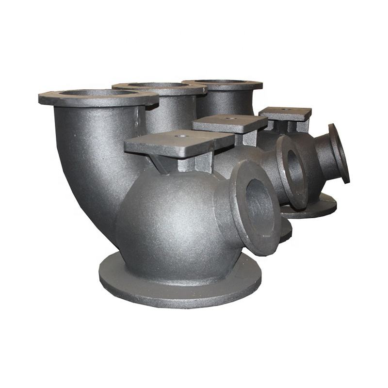 Cast iron elbow valve