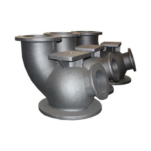 Customized cast iron elbow valve snail pump shell