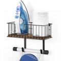 Iron and Ironing Board Storage Organizer