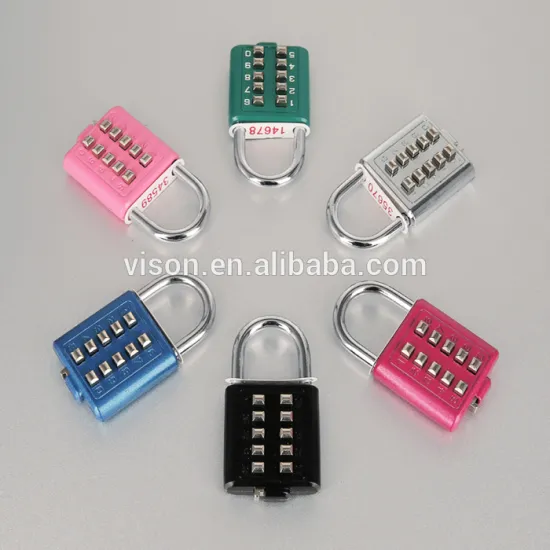 Mini cute luggage lock smart lock travel combination padlock
