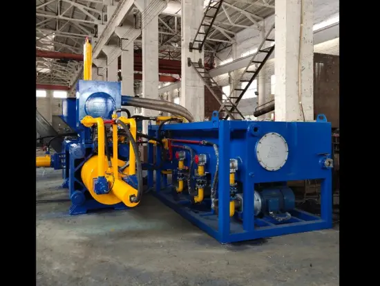 4ton/h Horizontal Hydraulic Steel Metal Briquetting Press