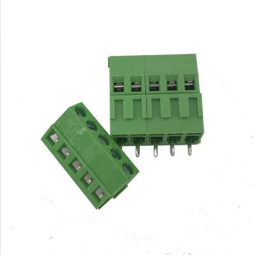 5.08mm 피치 이중 행 단자대 PCB 실장