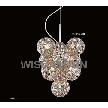 10 Lights Hanging Pendant Light  Ball Shape