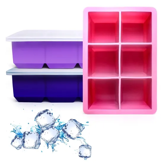 Easy Release Large Silicone Ice Cube Mold: A Versatile and Efficient Ice Making Solution