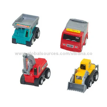 Pull back car (4pcs)