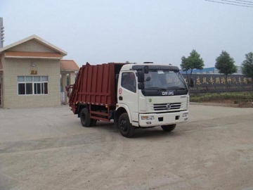 A Dongfeng Duolika garbage truck compactor cost