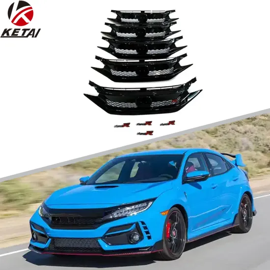 Hot Selling Auto Front Bumper Accessories TYPE-R Style Grille for Honda Civic 2019