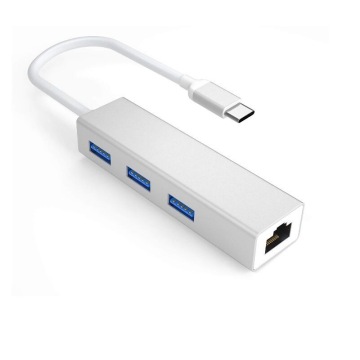 High Quality USB-C USB 3.1 Type C to USB RJ45 Ethernet LAN Adapter Hub Cable for Computer