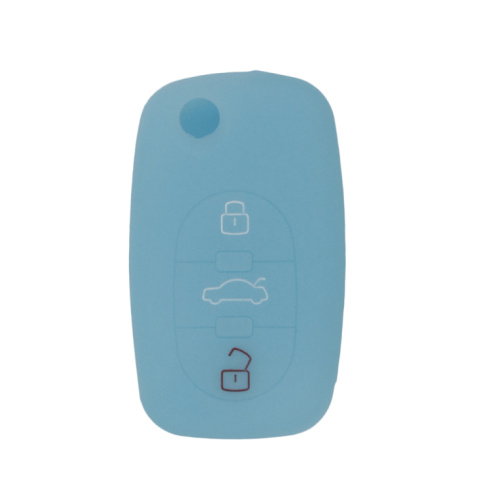 silicone rubber protective key cover for Audi